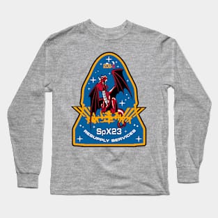 SpX 23 Mission Logo Long Sleeve T-Shirt